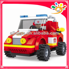 133 pieces blocks toy truck blocks fire fighting truck toy